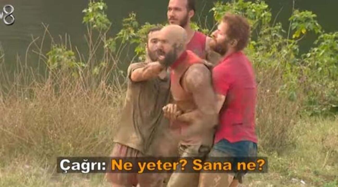 Survivor Çağrı Murat Ceylan'ın Üstüne Yürüdü, Acun'dan Çağrıya Rest!