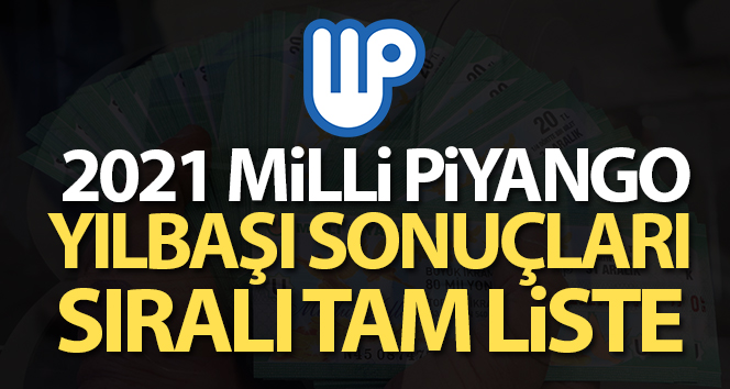 Yılbaşı çekilişi 2021 bilet sorgulama| MPİ Milli Piyango arama motoru hızlı bilet sorgulama